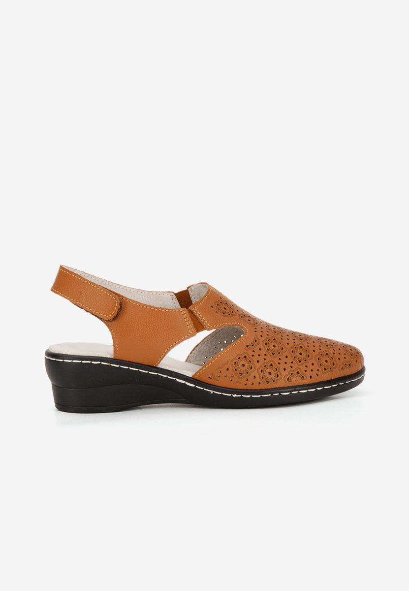 Camelové lodičky s otevřenou pätou Ofelya