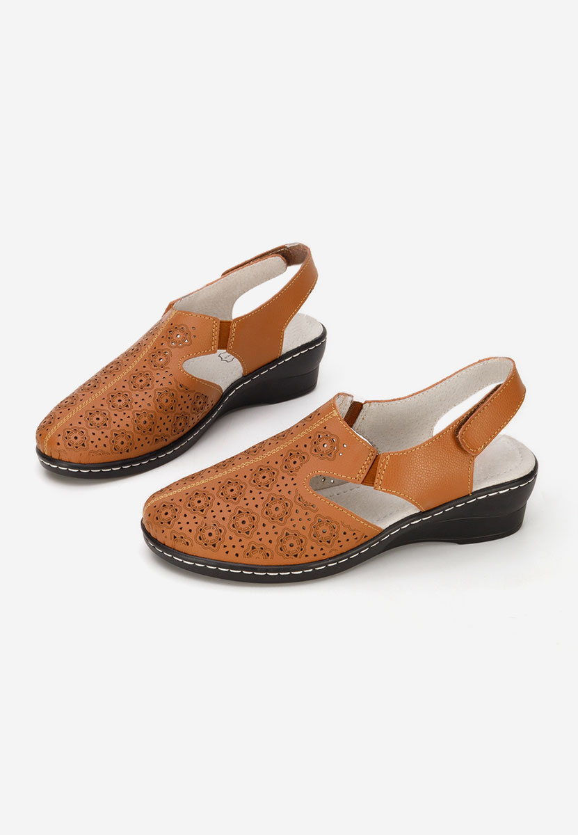 Camelové lodičky s otevřenou pätou Ofelya