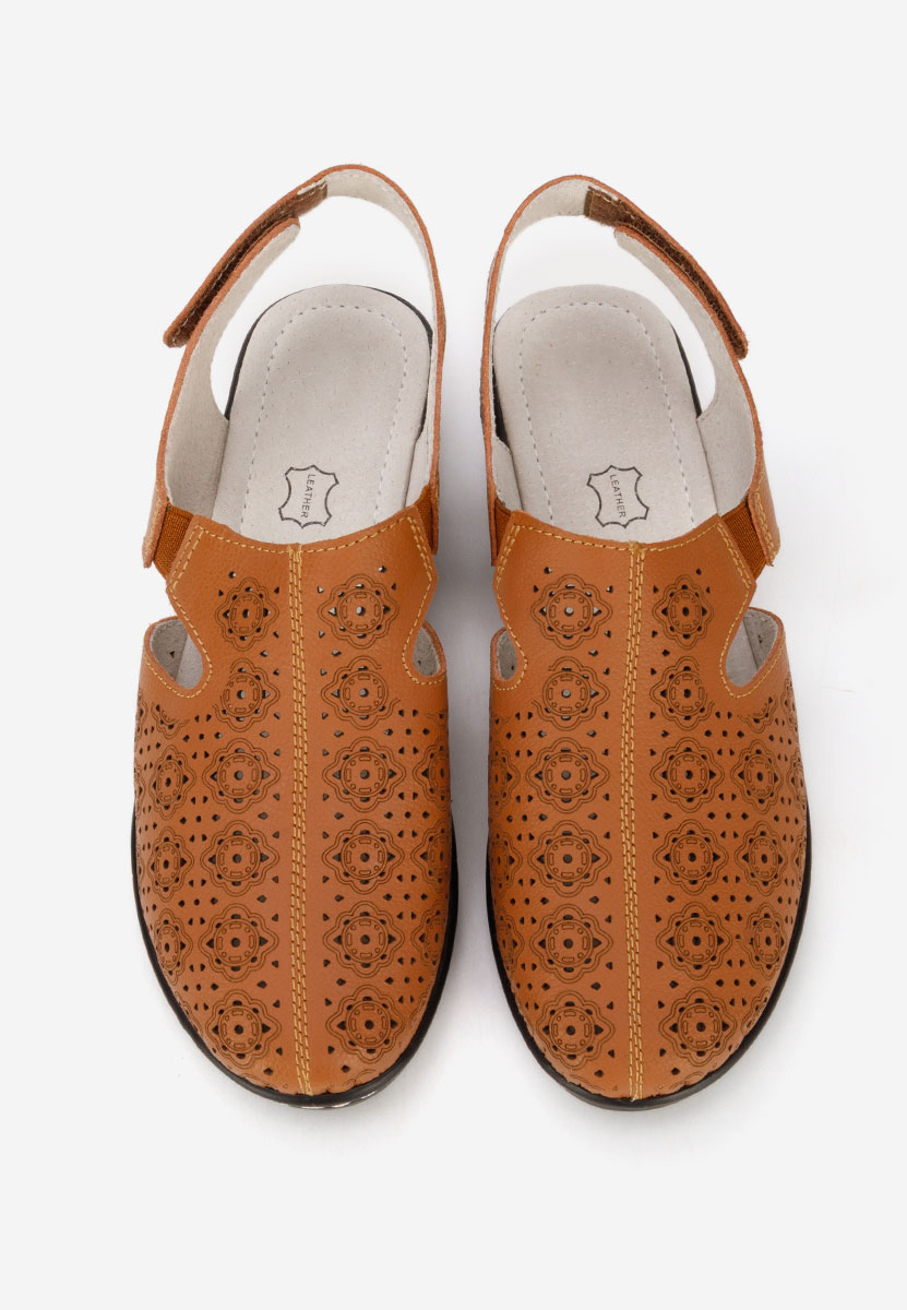 Camelové lodičky s otevřenou pätou Ofelya