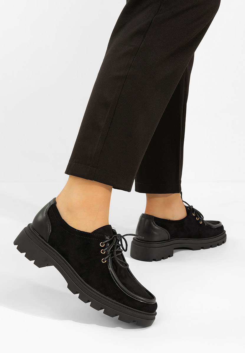 Černé dámské polobotky Seliora