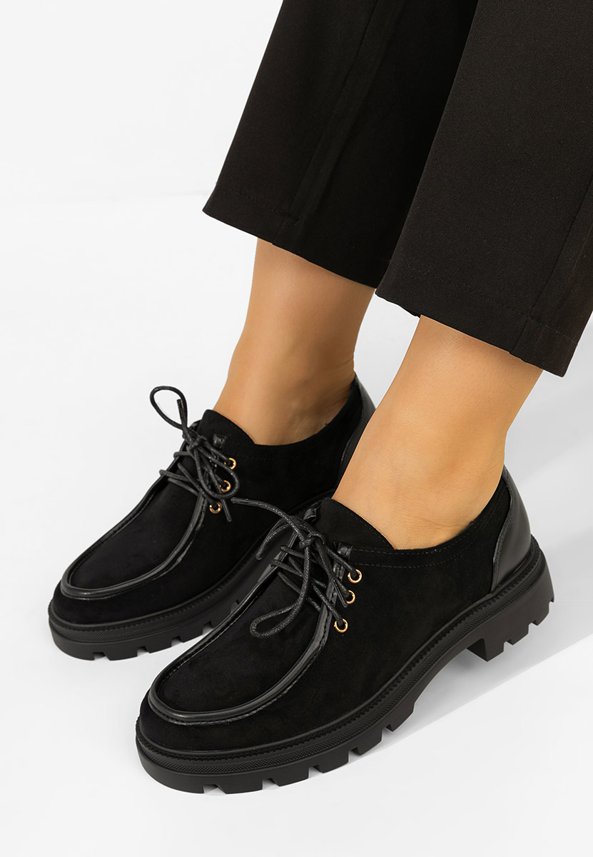 Černé dámské polobotky Seliora