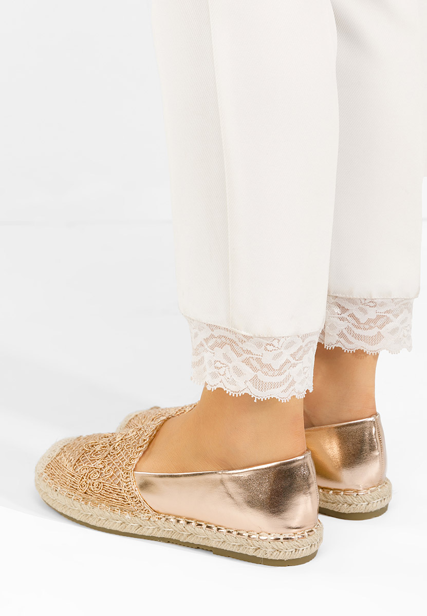 Champagne dámské espadrilky Thaisa