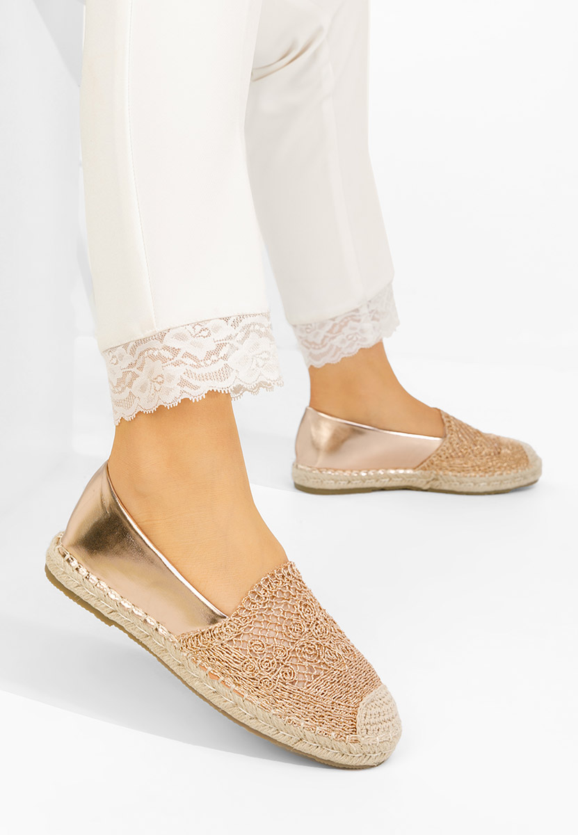 Champagne dámské espadrilky Thaisa
