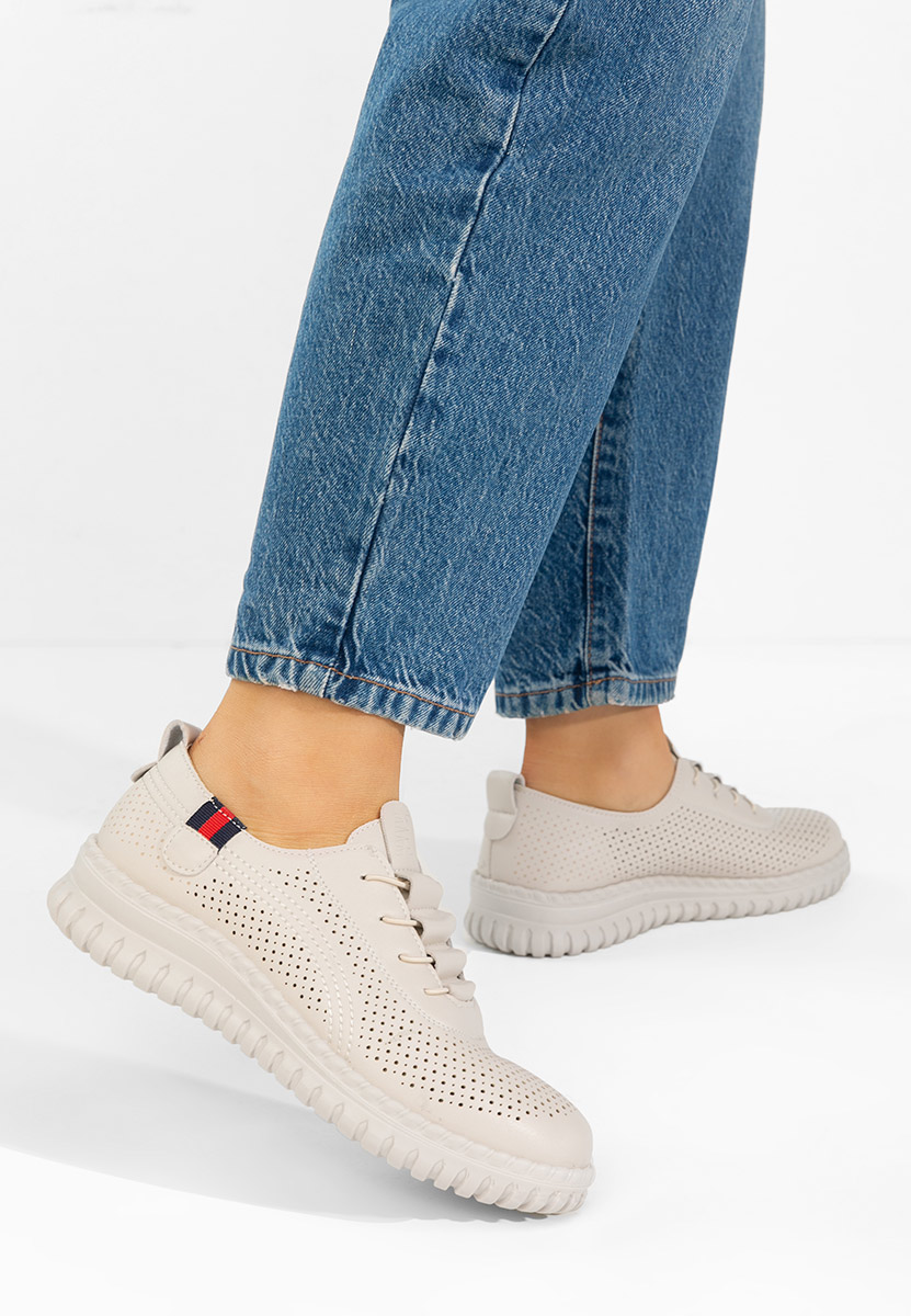 Béžové dámské tenisky Petrina