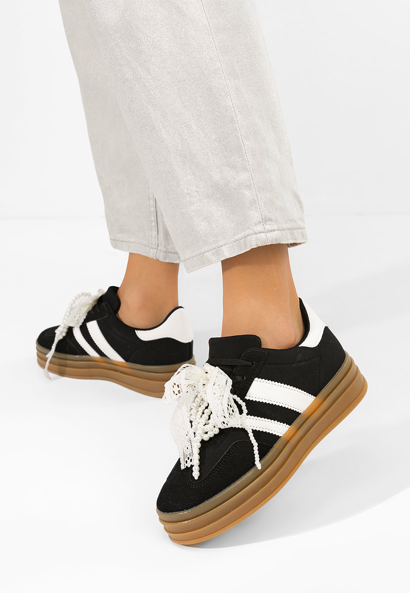 Černé dámské tenisky Roxanne