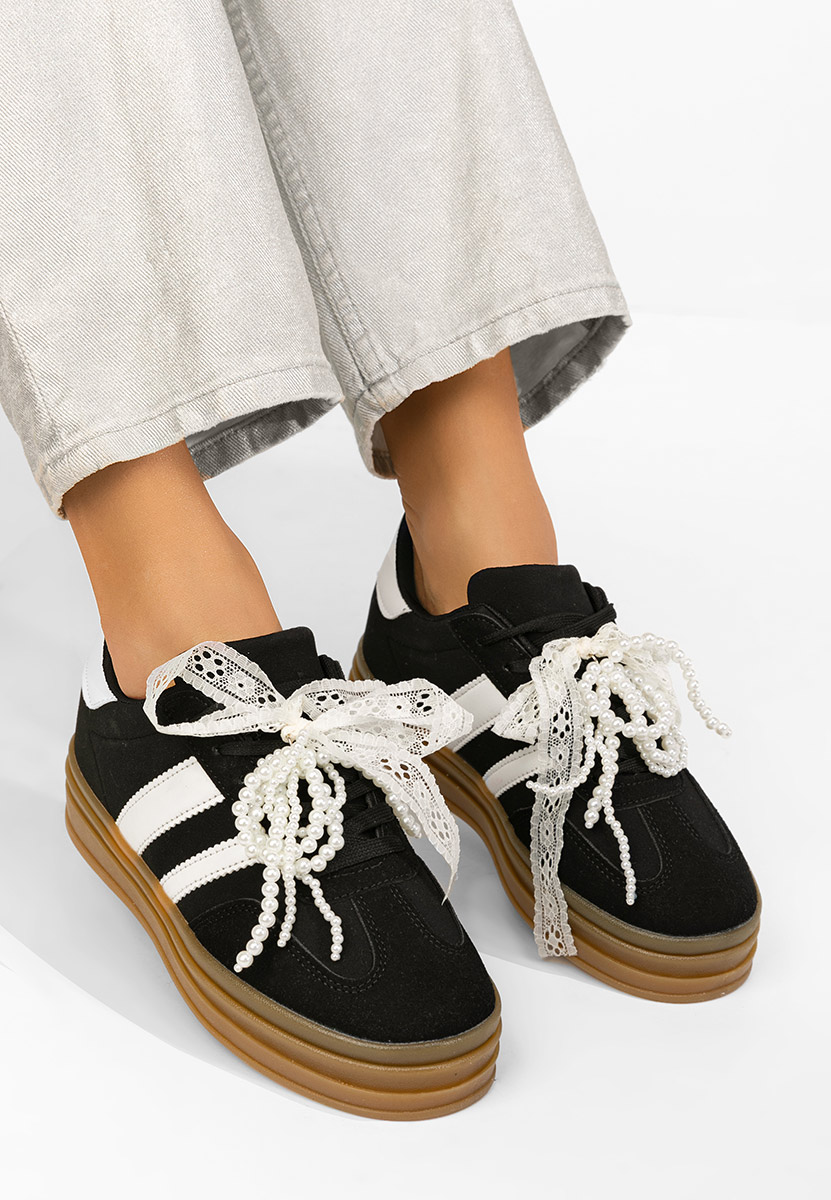 Černé dámské tenisky Roxanne