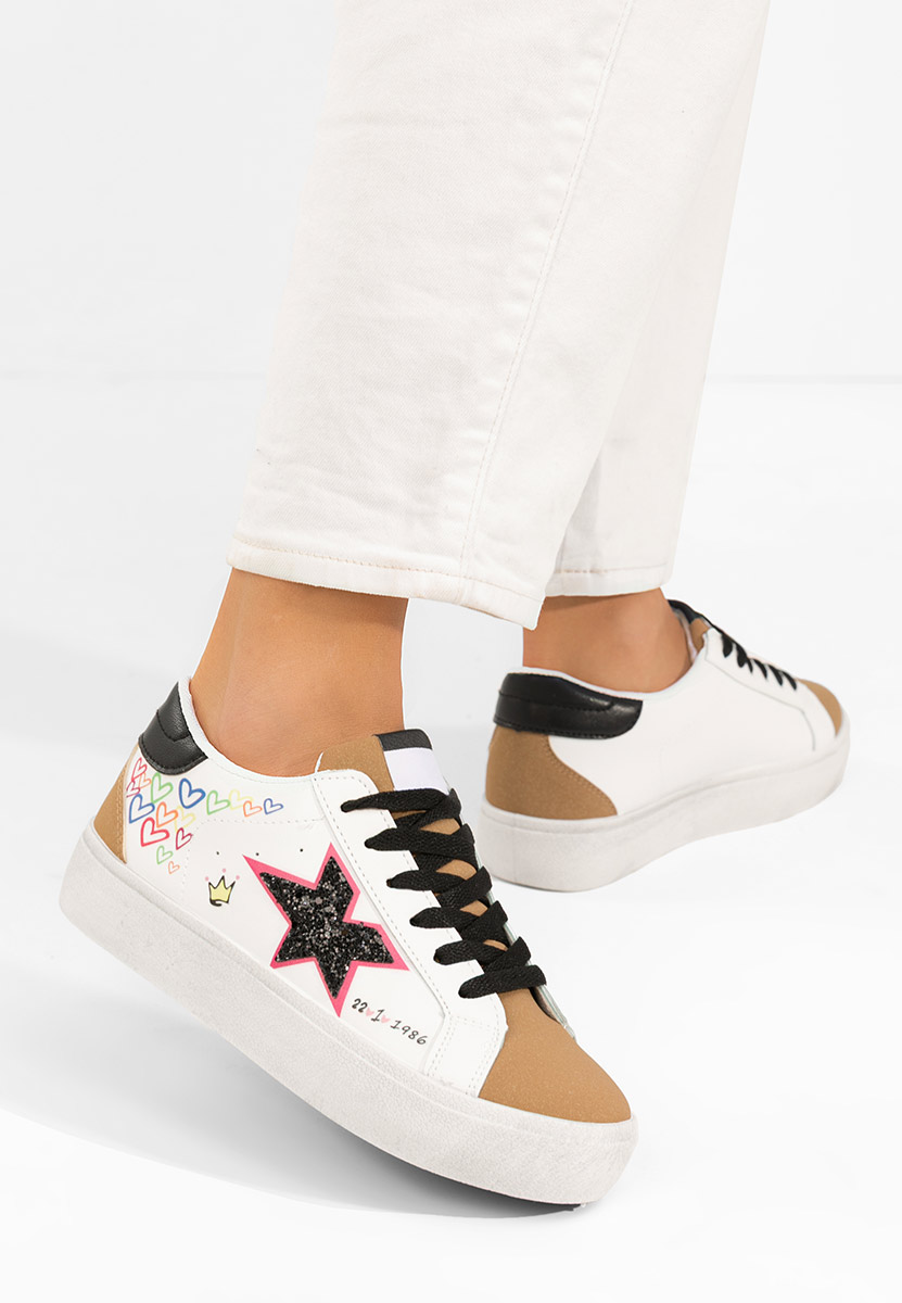 Bílé dámské plátěné tenisky Williamira V2