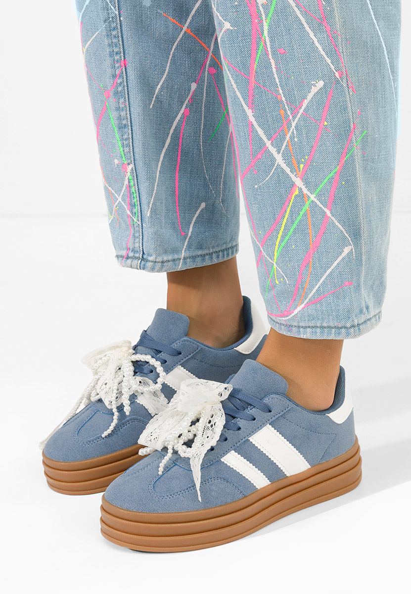 Modré dámské tenisky Roxanne