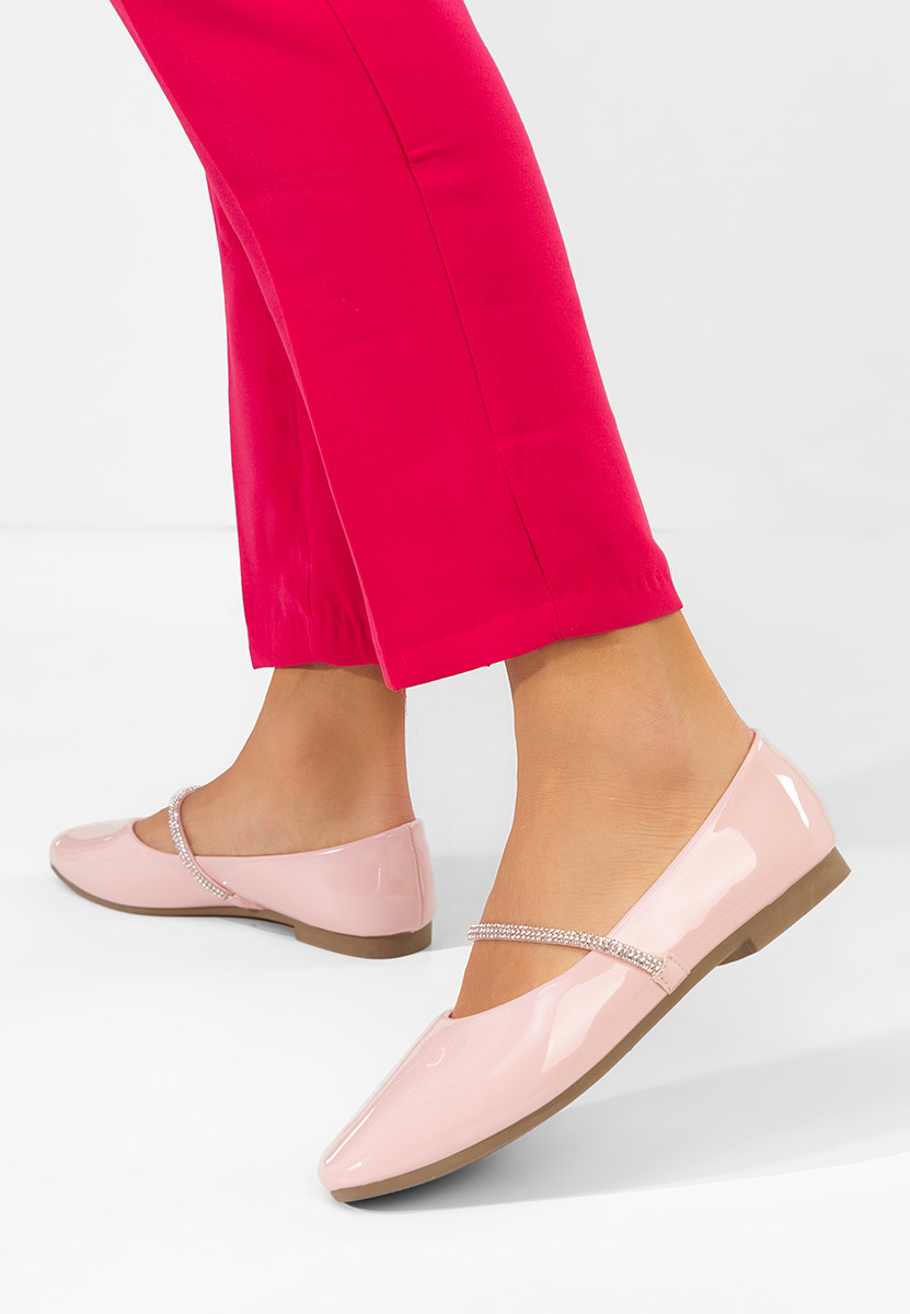 Ružové dámské baleríny Elissea
