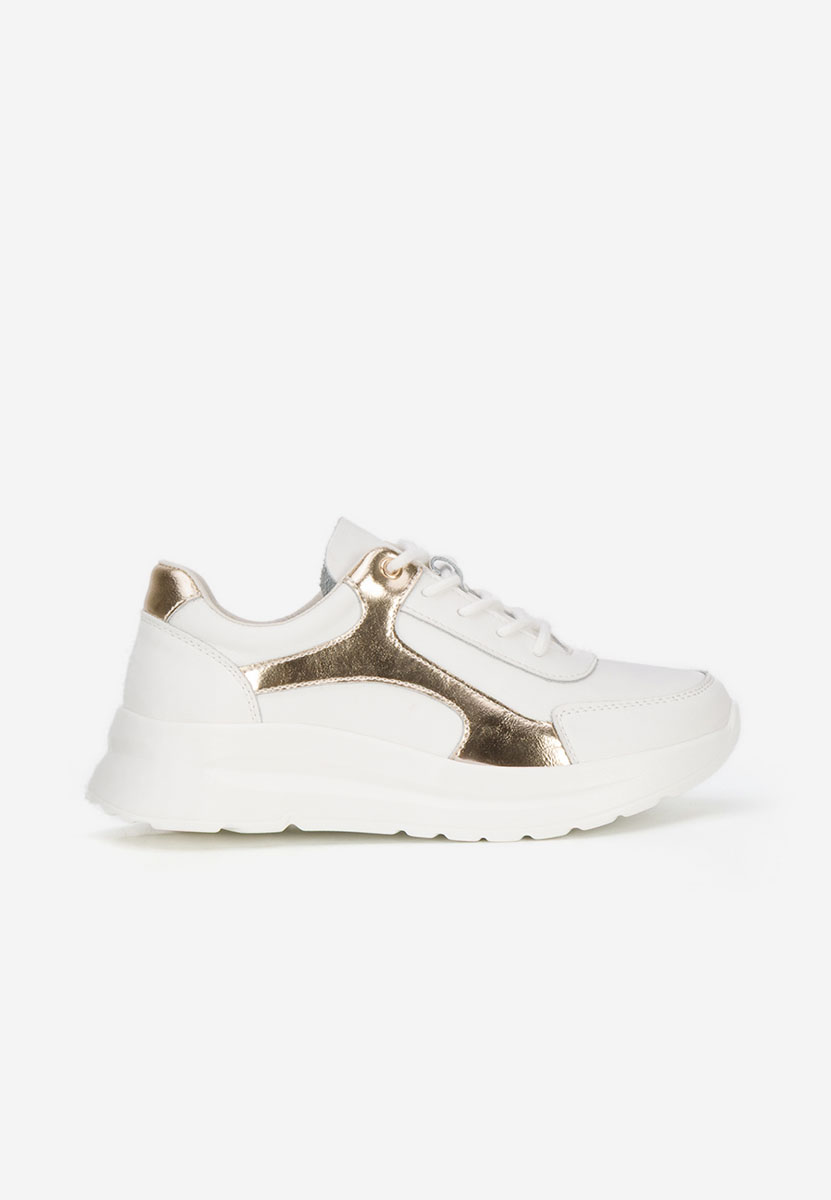 Bílé kožené dámské sneakersy Arkania V2