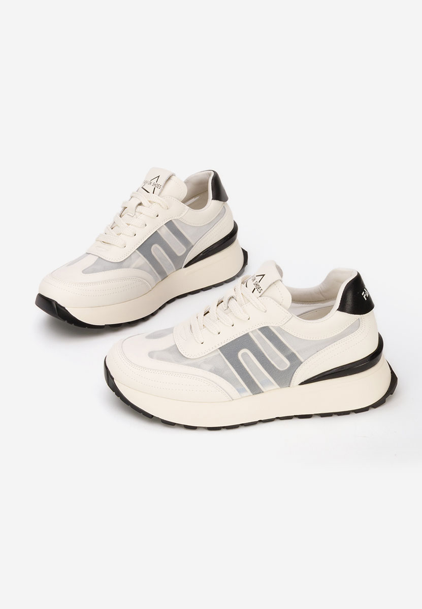 Béžové kožené dámské sneakersy Vladia V2