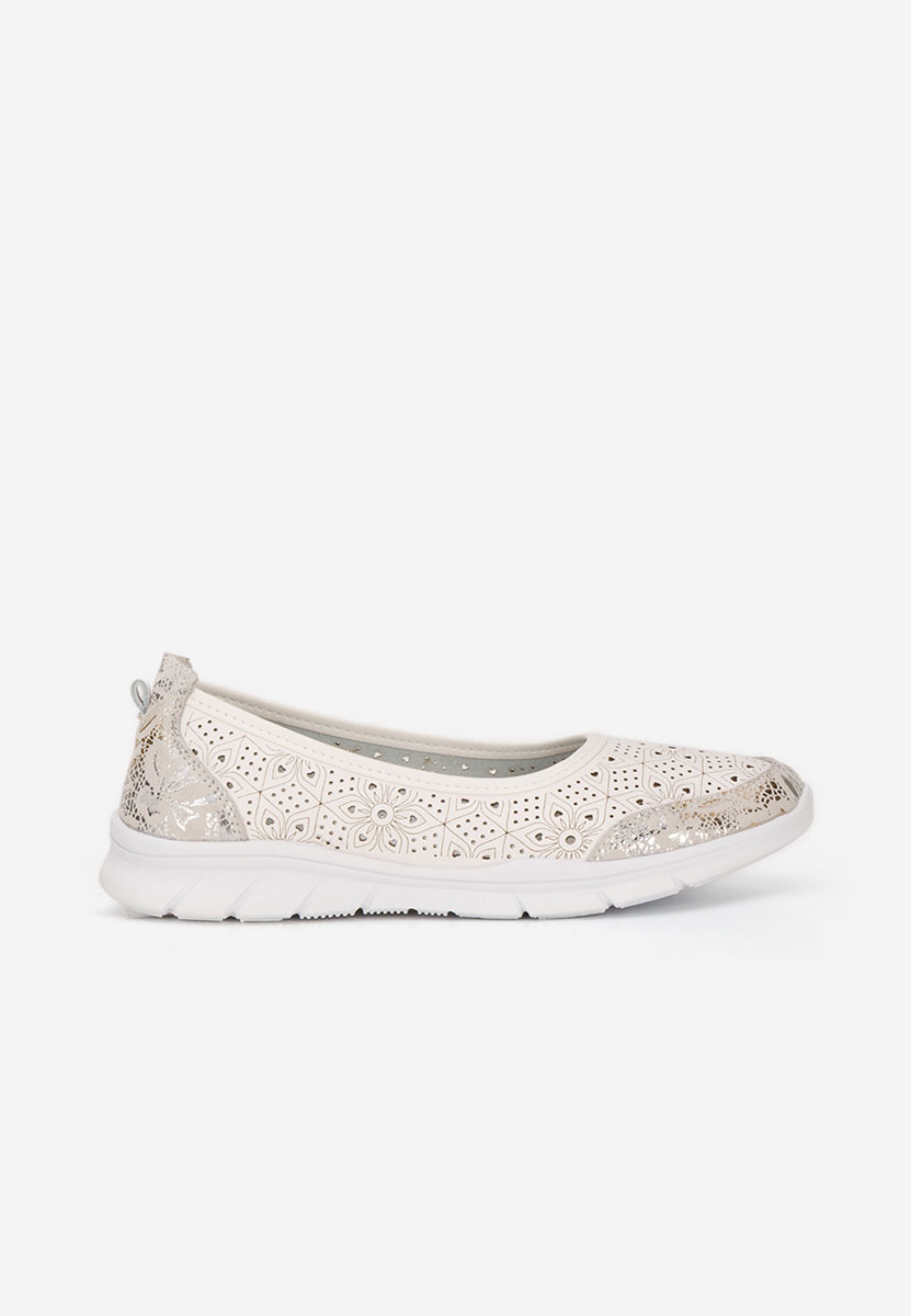Bílé dámské espadrilky Giustina