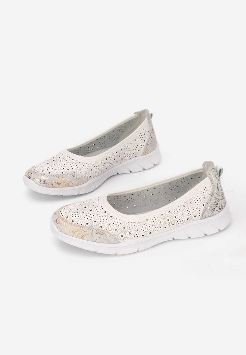 Bílé dámské espadrilky Giustina
