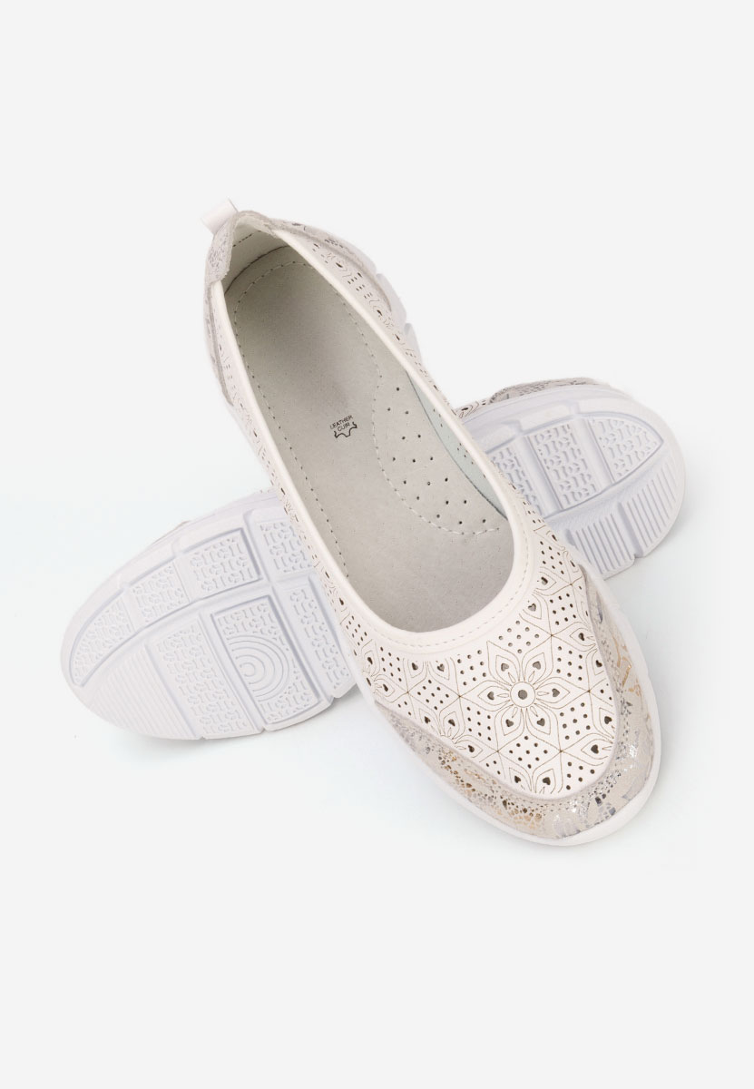 Bílé dámské espadrilky Giustina