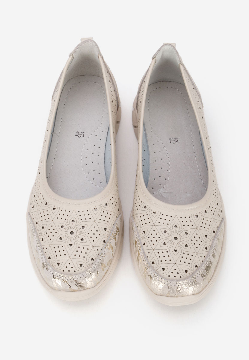 Béžové dámské espadrilky Giustina