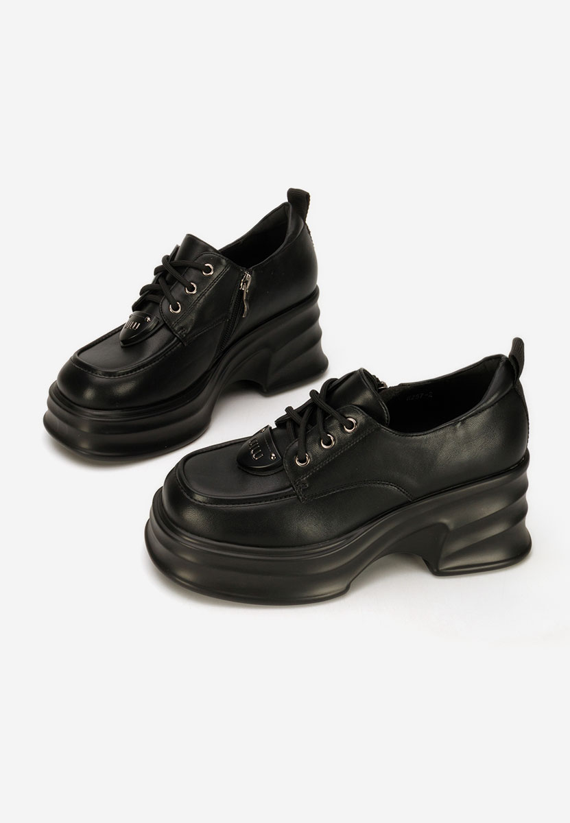 Černé mokasíny dámské Adnana