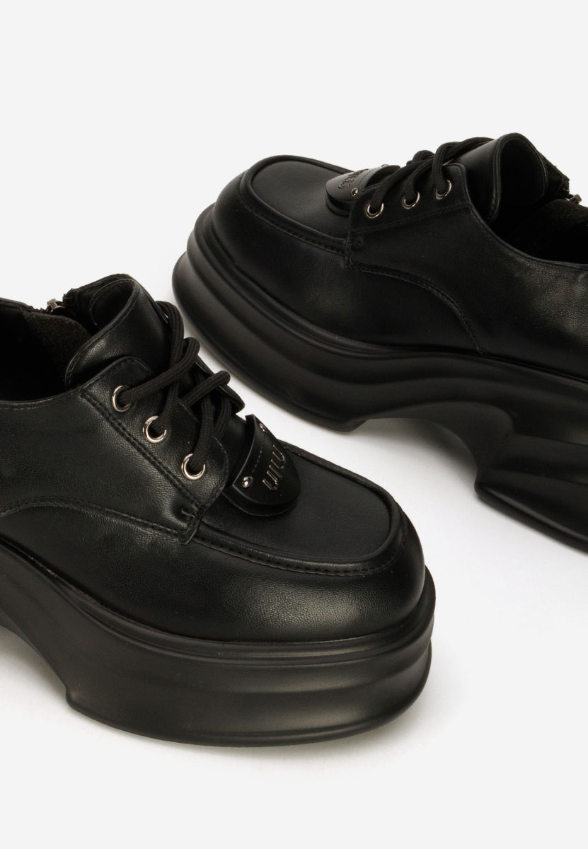 Černé mokasíny dámské Adnana