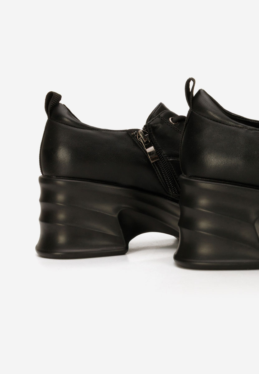 Černé mokasíny dámské Adnana