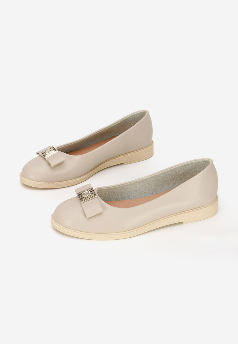 Šedé dámské baleríny Sidiona