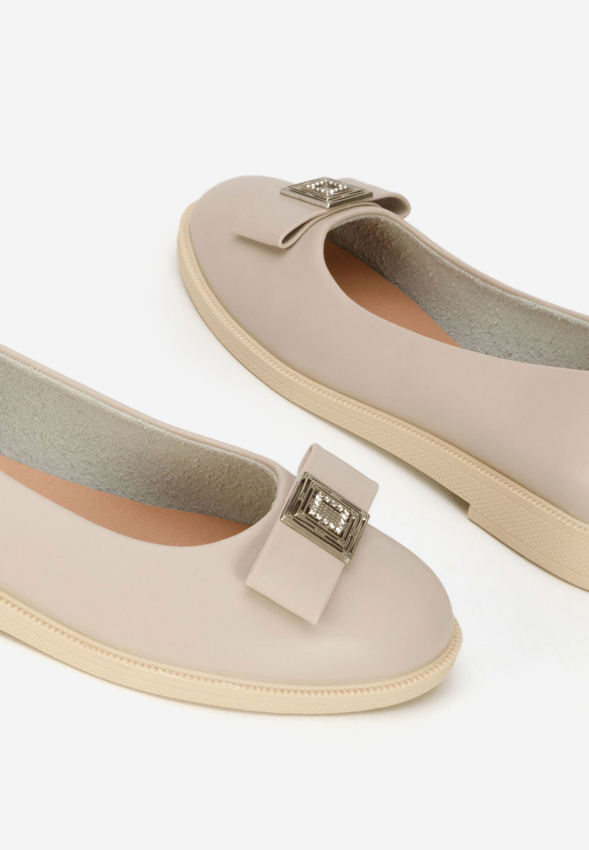 Šedé dámské baleríny Sidiona