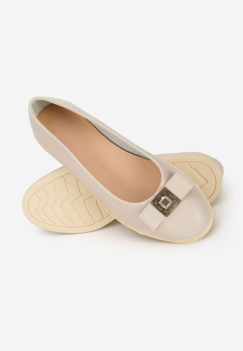 Šedé dámské baleríny Sidiona