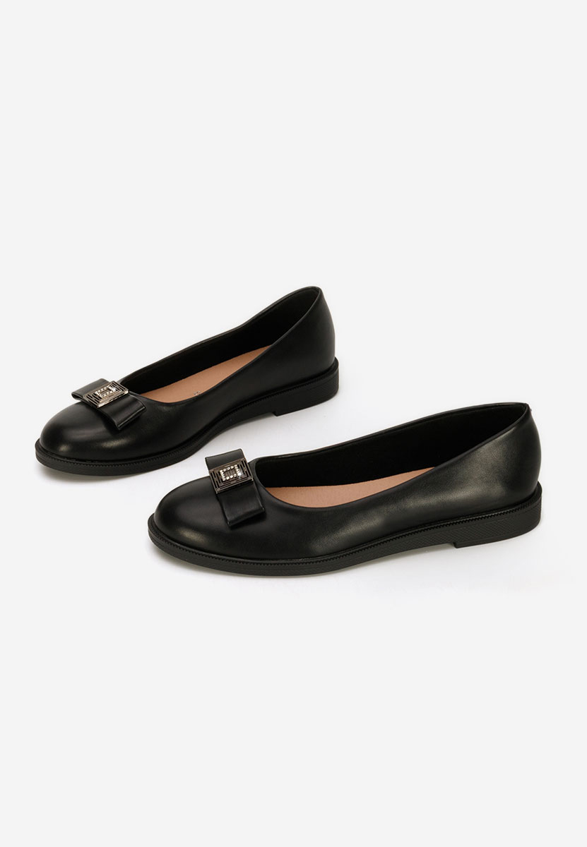 Černé dámské baleríny Sidiona