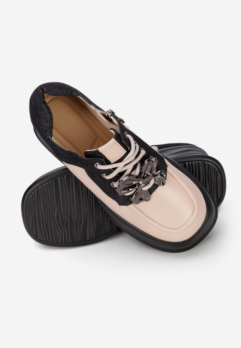 Béžové mokasíny dámské Manilla