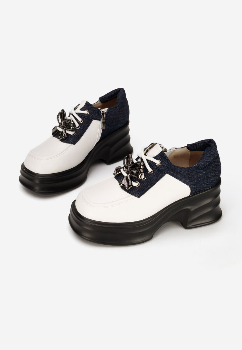 Bílé mokasíny dámské Manilla