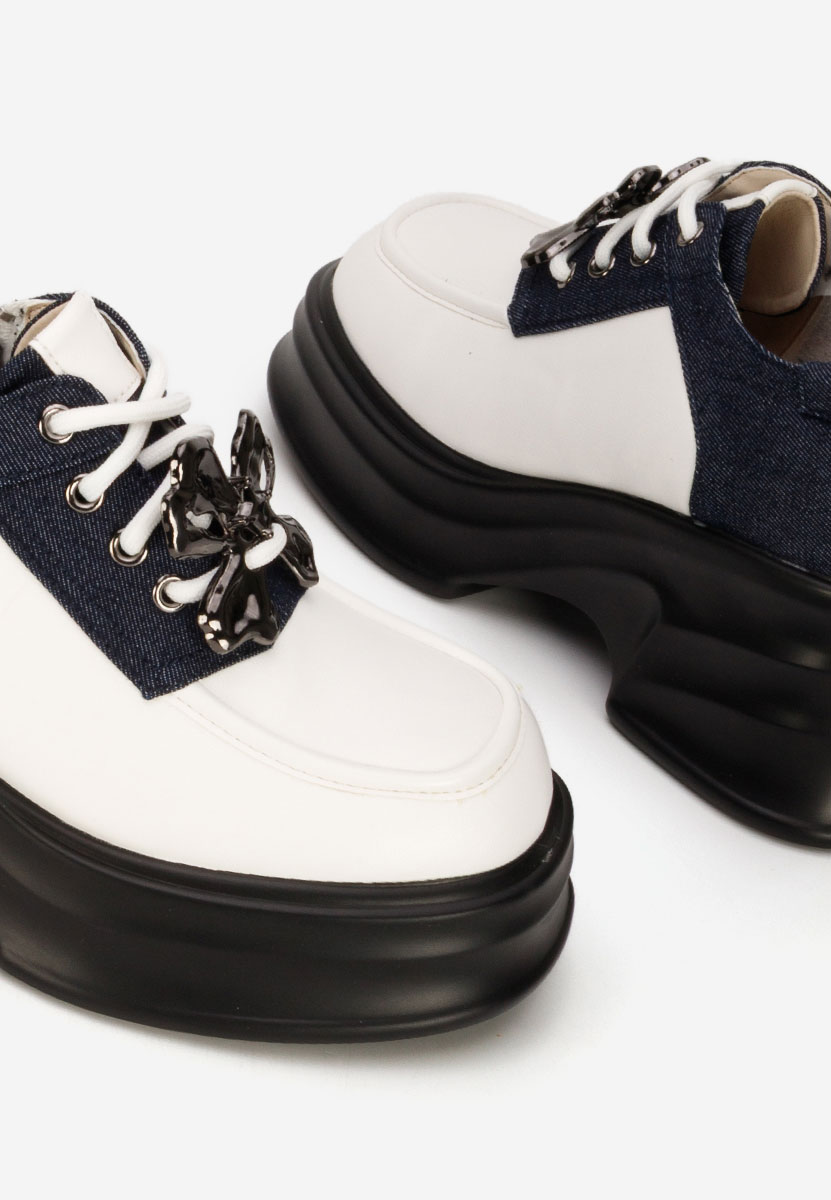 Bílé mokasíny dámské Manilla