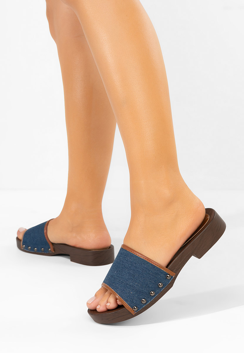 Denim pantofle dámské Marianna V2
