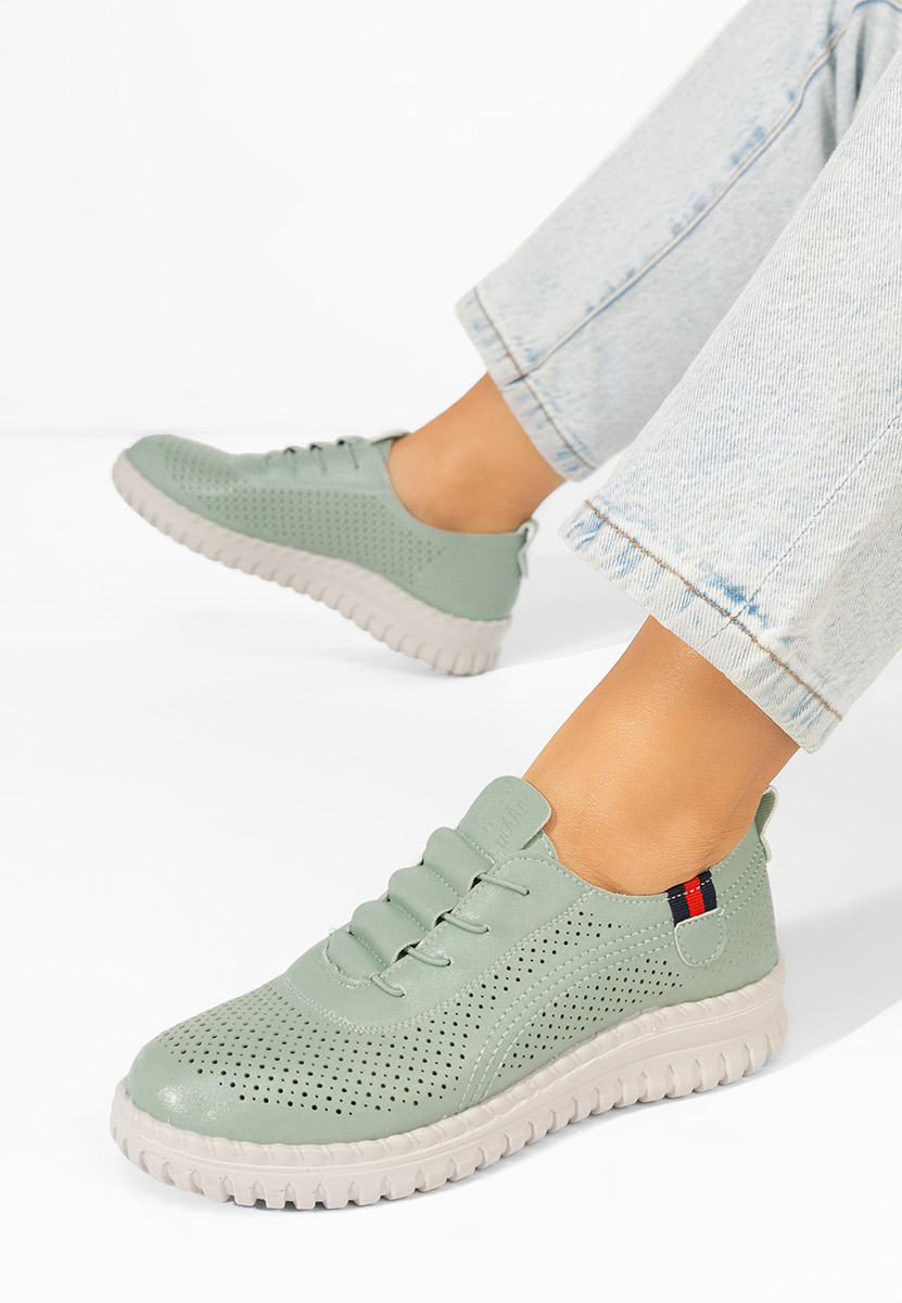 Zelené dámské tenisky Petrina