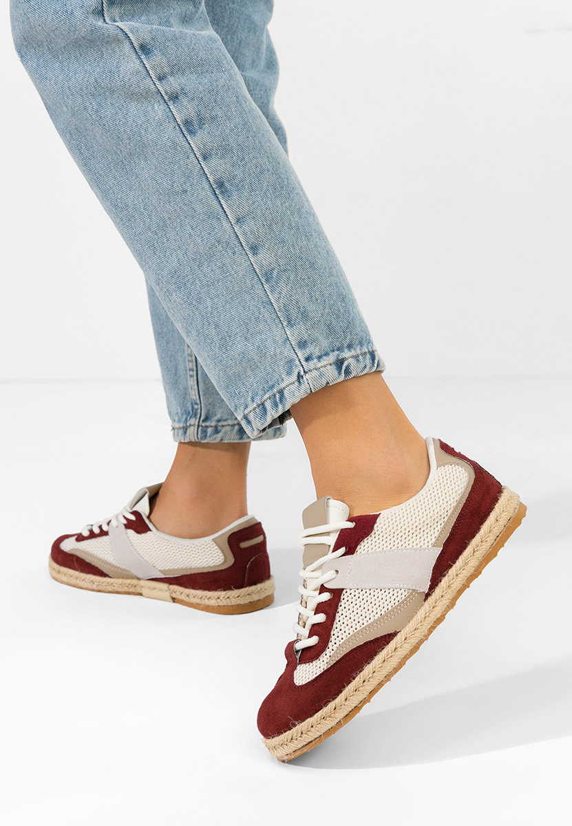 Bordové dámské tenisky Dianka