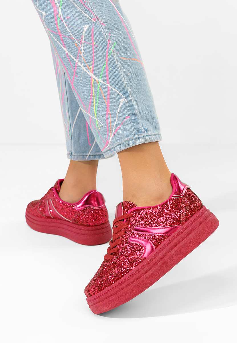 Fuchsiové dámské tenisky Zareena