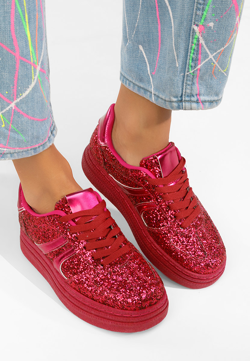 Fuchsiové dámské tenisky Zareena