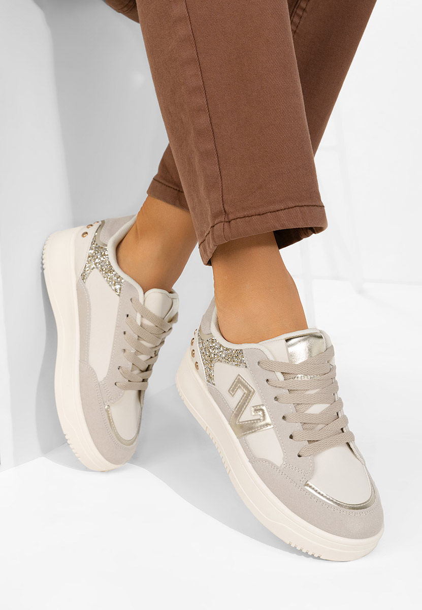 Béžové dámské tenisky Taunya