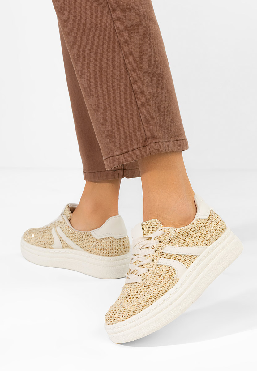 Béžové dámské tenisky Zareena