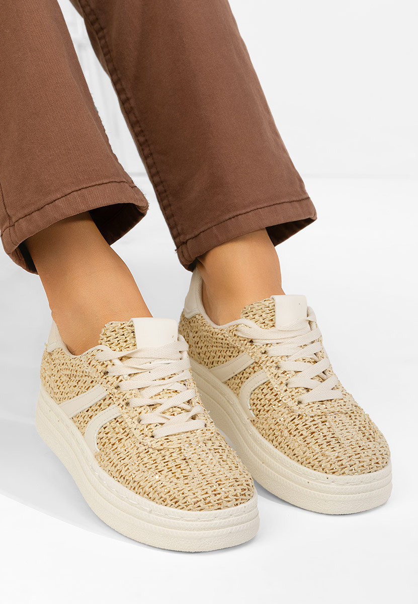 Béžové dámské tenisky Zareena