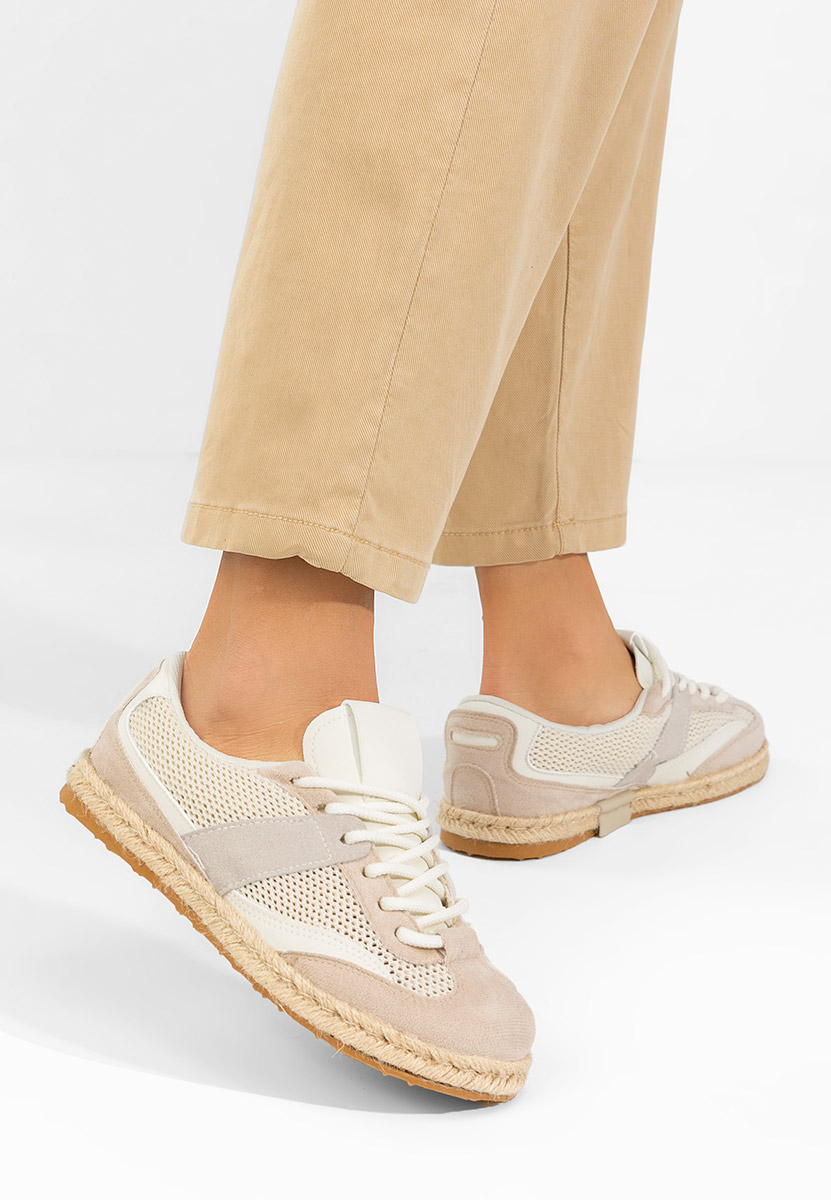 Béžové dámské tenisky Dianka
