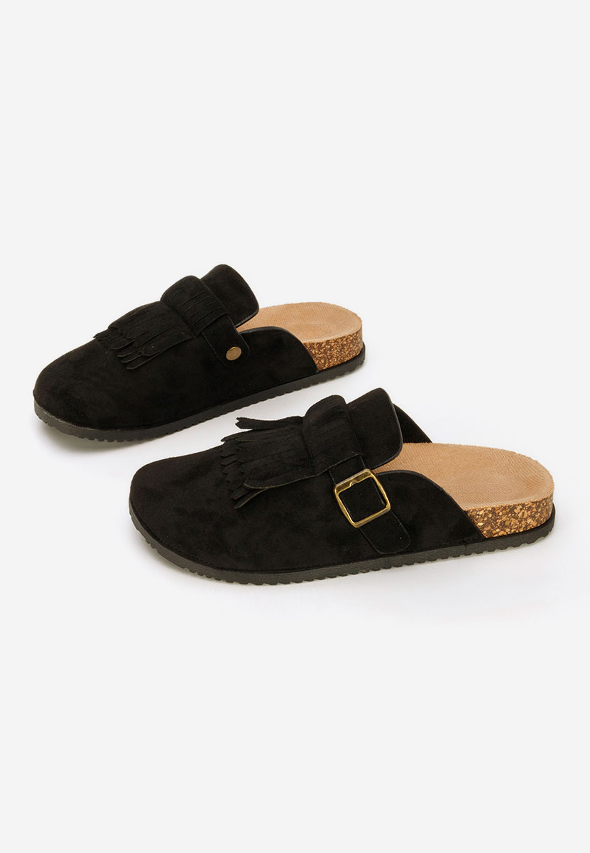 Černé dámské dřeváky Jimona