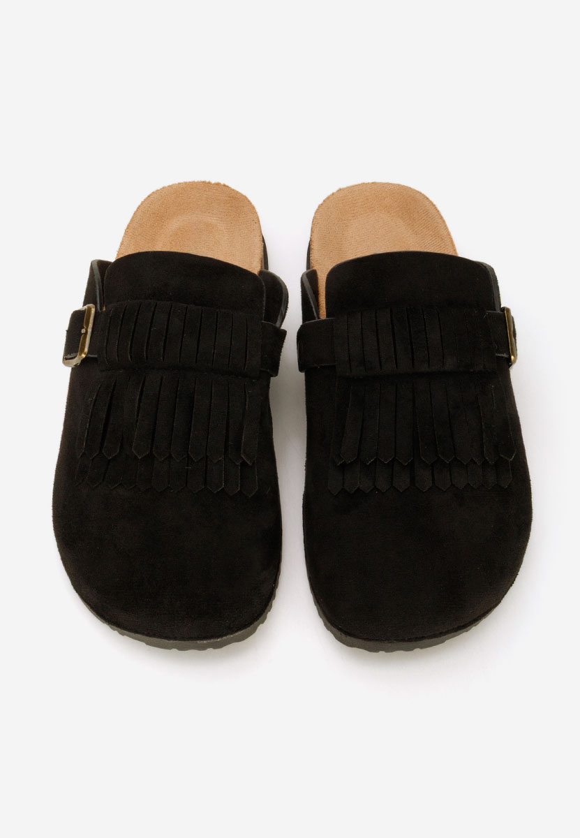 Černé dámské dřeváky Jimona