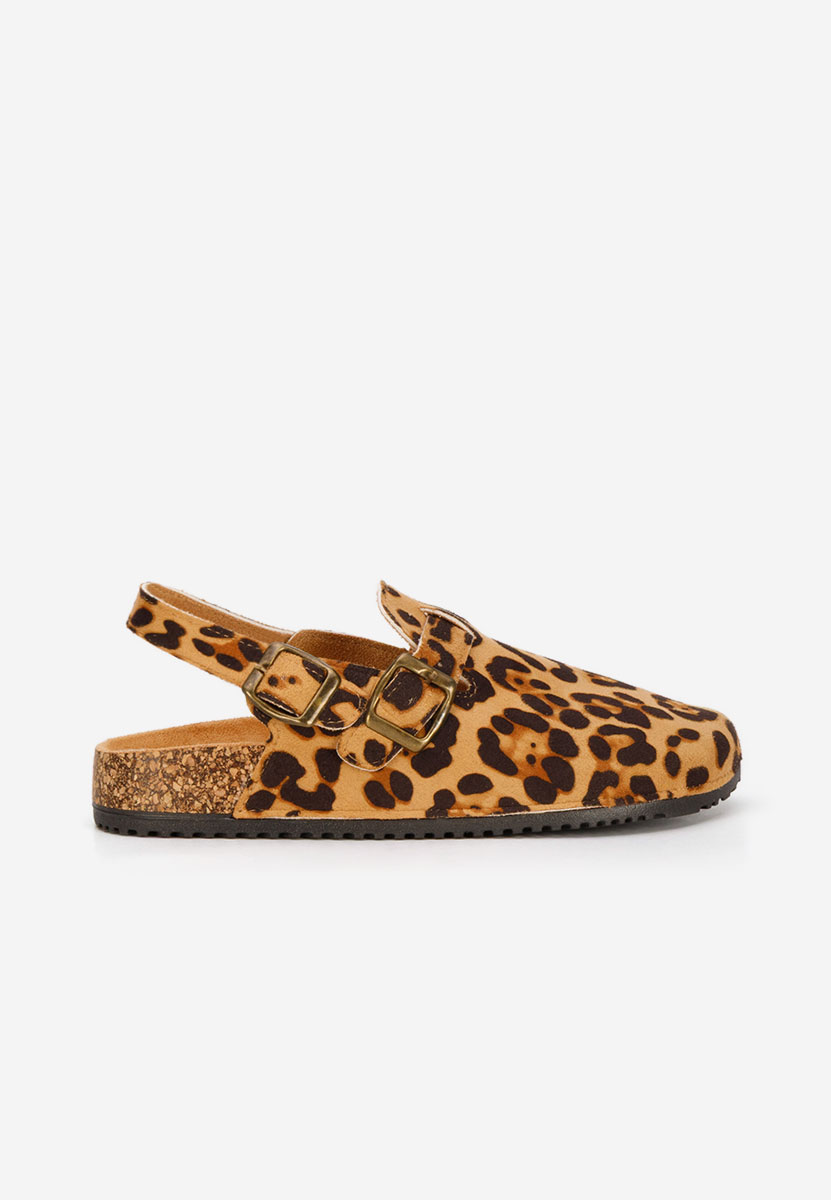 Leopardí dámské dřeváky Nedenia