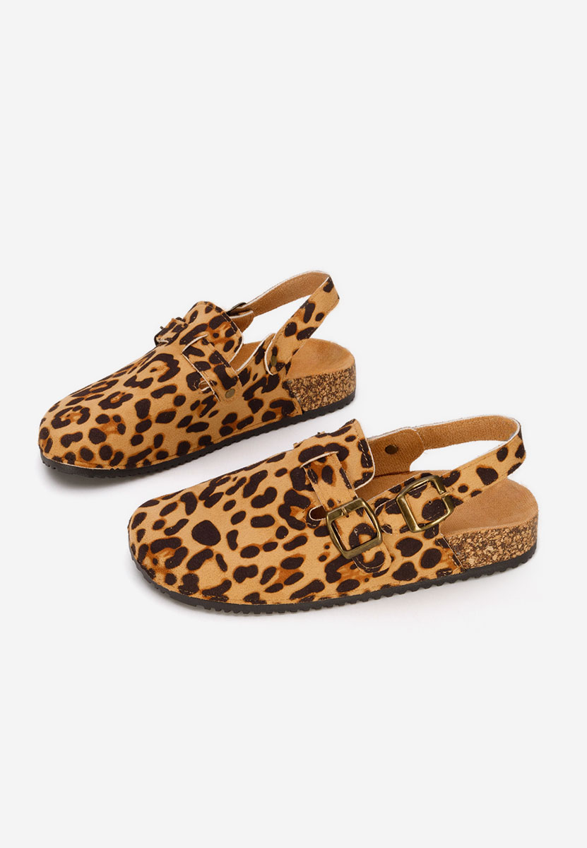 Leopardí dámské dřeváky Nedenia