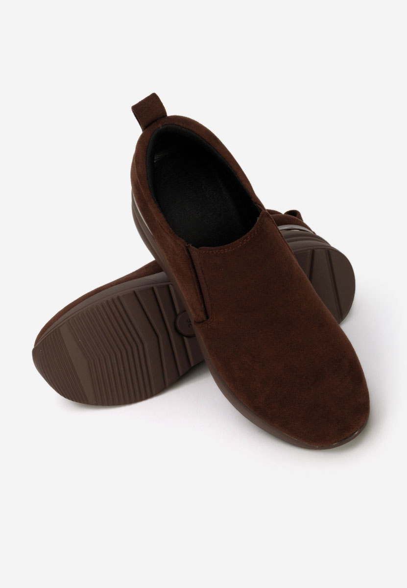 Hnedé dámské polobotky na platformě Leanne V2