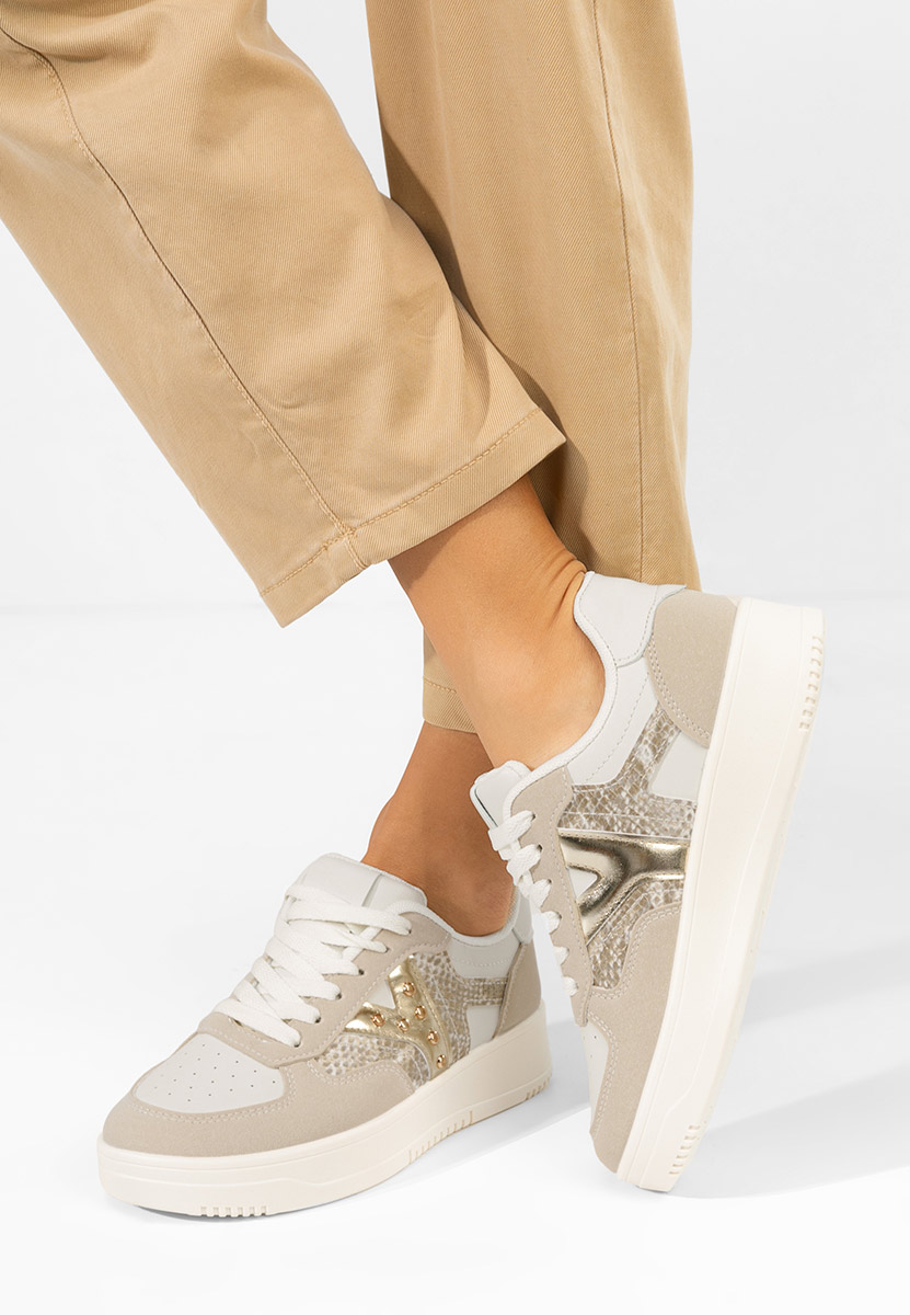 Béžové dámské tenisky Rachelia