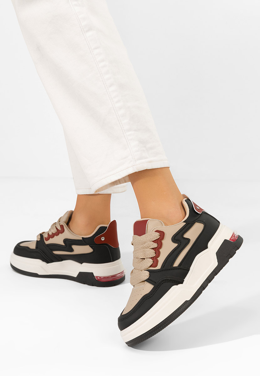 Viacfarebné dámské tenisky na platformě Atanasia V3