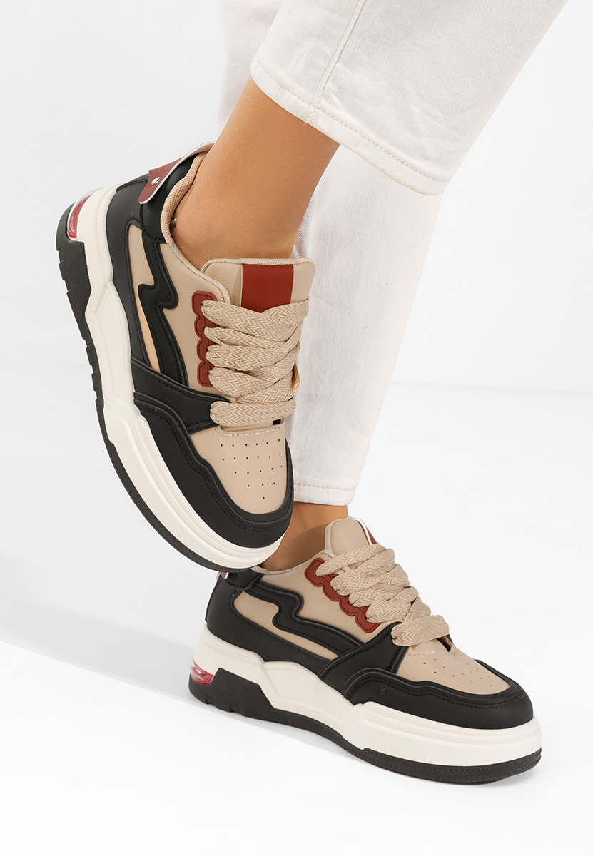 Viacfarebné dámské tenisky na platformě Atanasia V3