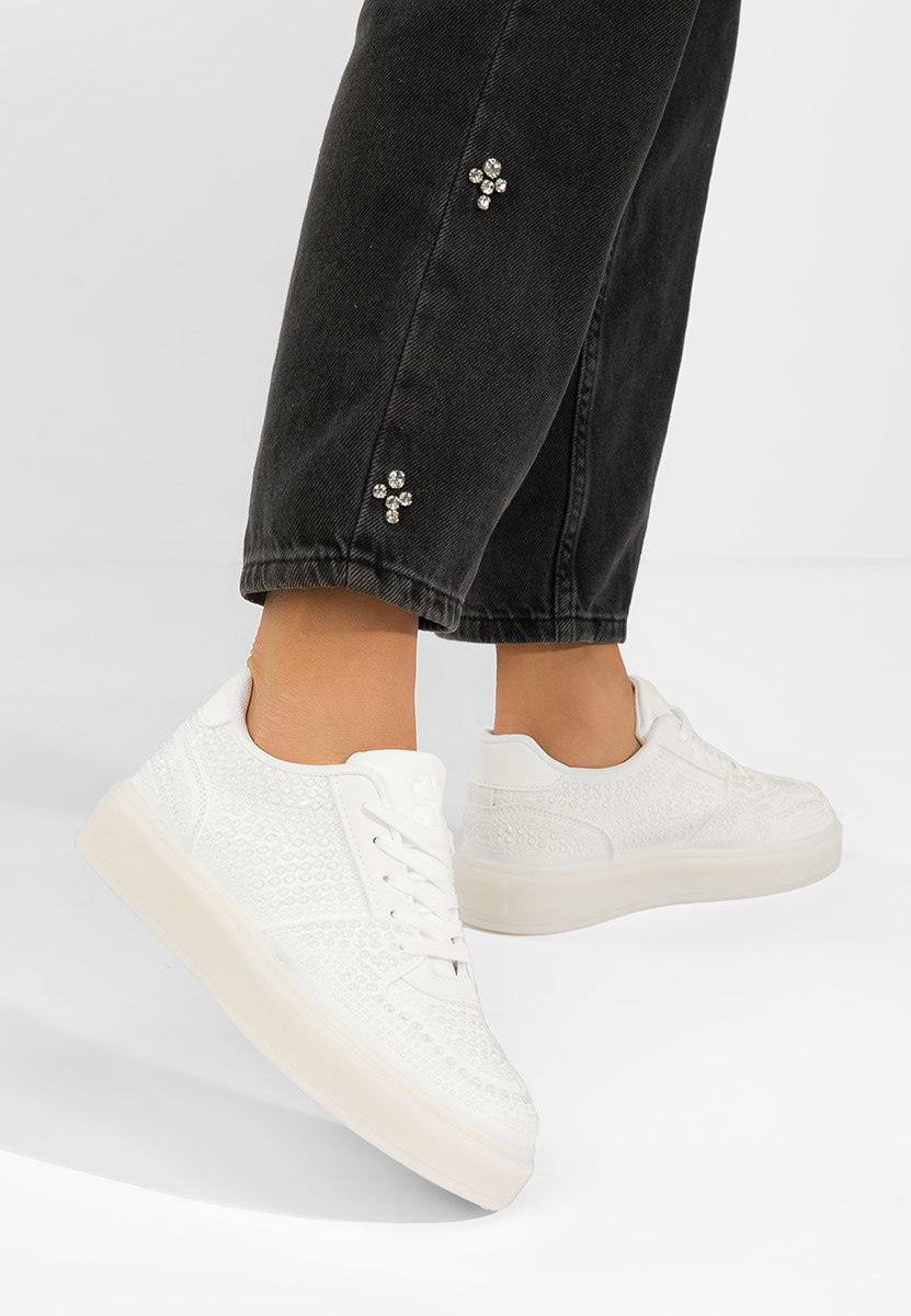 Olive dámské tenisky Ina albi