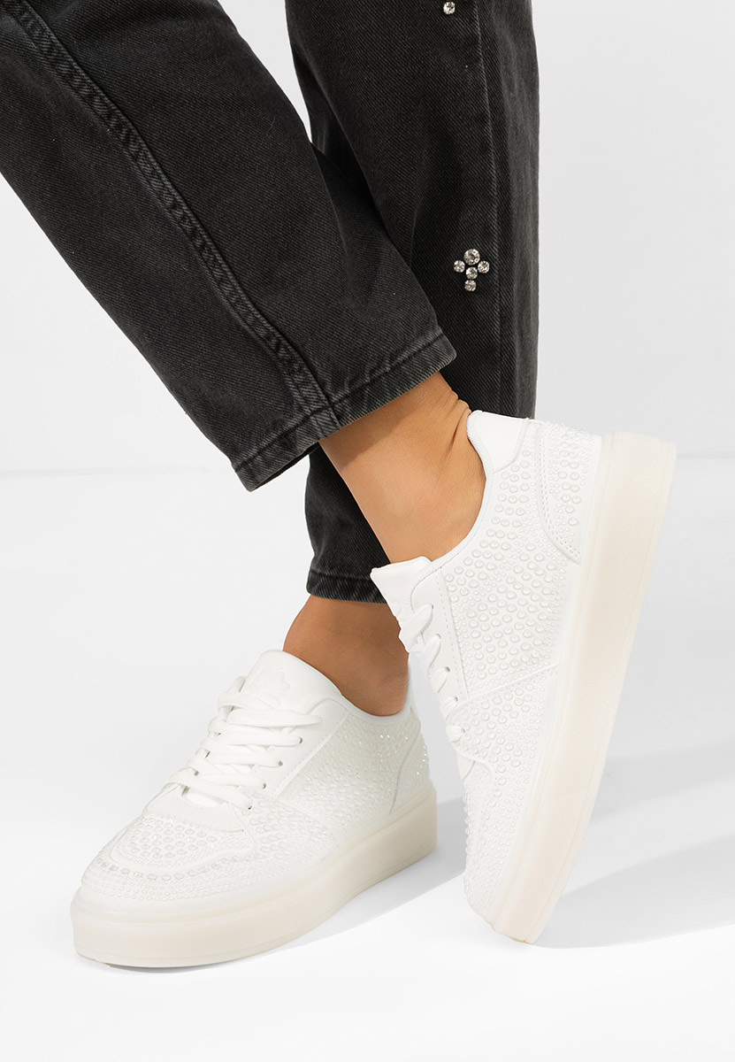 Olive dámské tenisky Ina albi