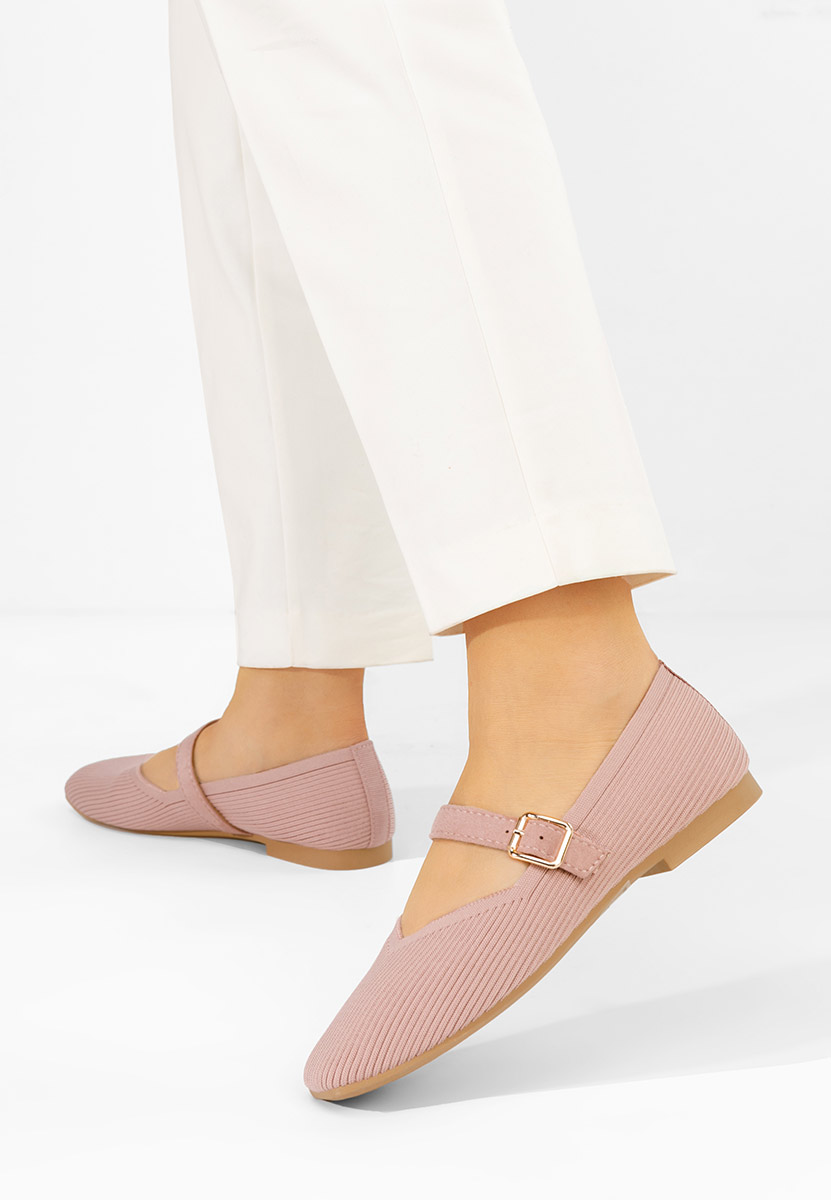Ružové dámské baleríny Gabriella