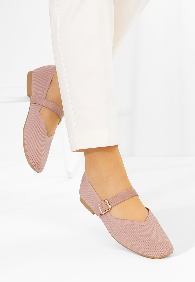 Ružové dámské baleríny Gabriella